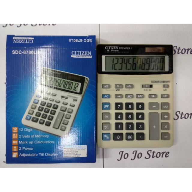 

Calculator Citizen 12 digit