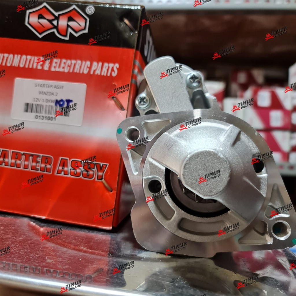 Dinamo Starter GP Mazda 2 11V 1.0KW 10T kuping 2
