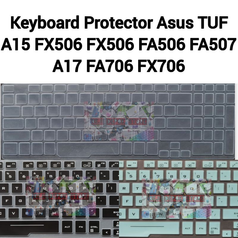 Keyboard Protector Asus TUF A15 FX506 GT731 FX506IV FX506II A17 FA706