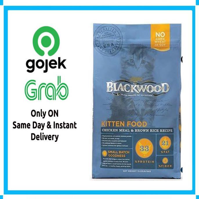 Diskon Blackwood Kitten Cat Food Chicken Meal Brown Rice 