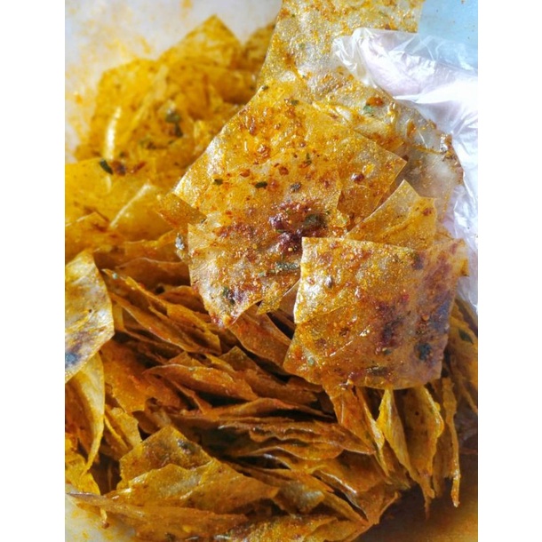 

KERIPIK KACA / KRIPCA / PEDAS DAUN JERUK / KILOAN 250g