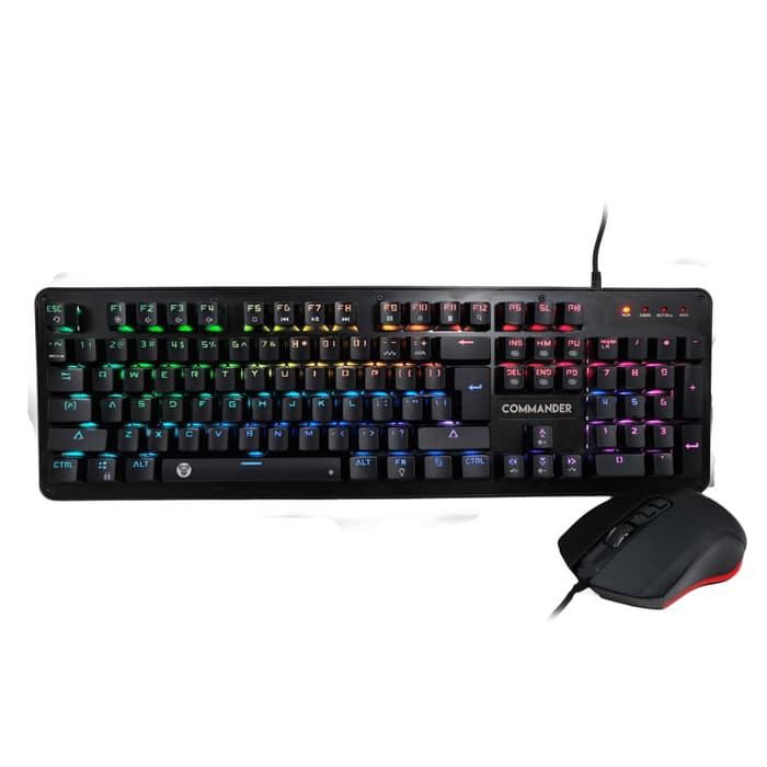 Fantech MVP-861 Keyboard Mechanical + Mouse Gaming