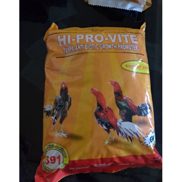 591 Hi Pro Vite makanan ayam laga / siam / jago