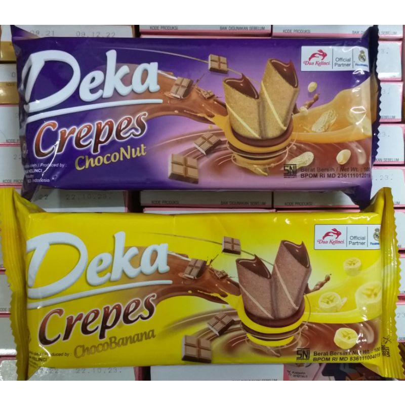 

KZ - dua kelinci Deka crepes choconut & chocobanana 100g