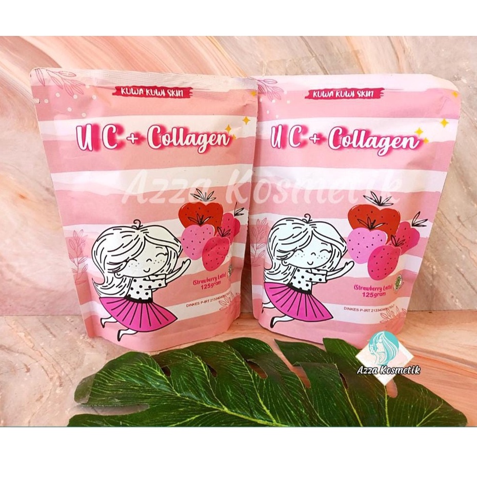 READY-UC COLLAGEN WHITENING DRINK BY KUWA-KUWI SKIN 125 GR/SUSU PEMUTIH UC COLLAGEN/COLLAGEN KOLAGEN