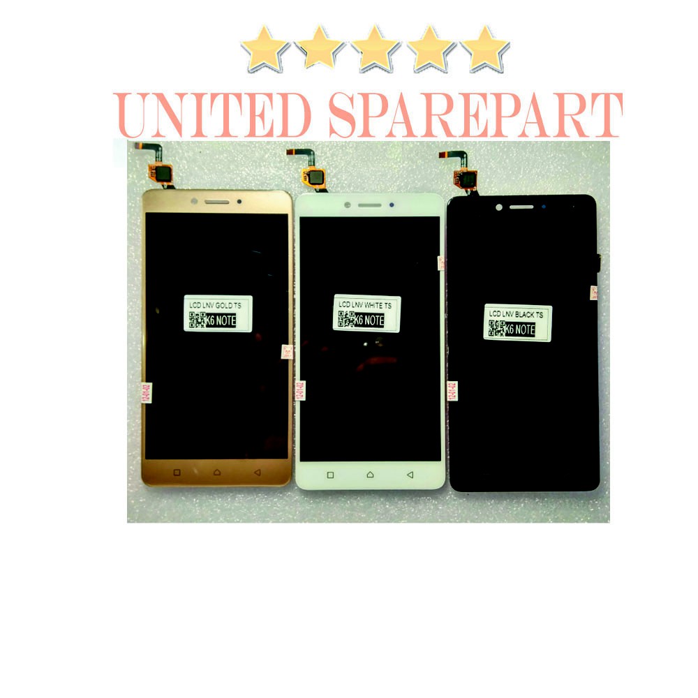 LCD TOUCHSCREEN LENOVO K6 NOTE ORIGINAL NEW