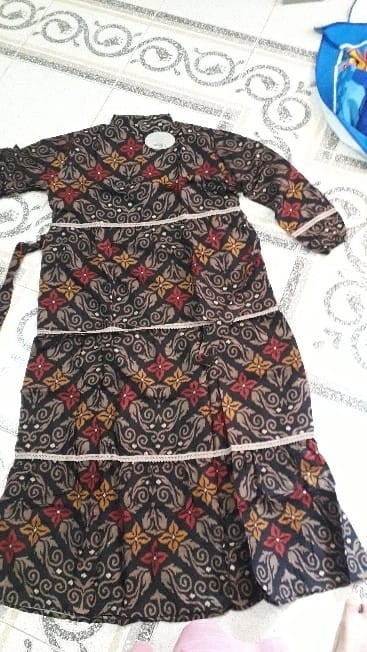 Gamis Batik, Gamis Terkini Gamis Batik Syari