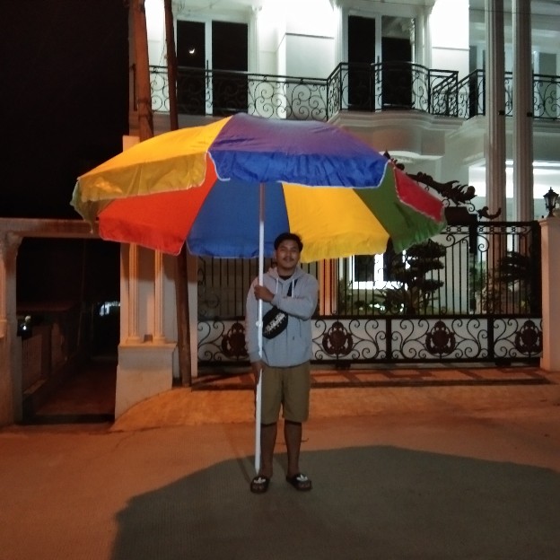 Payung Pelangi Pkl / Payung Tenda Uk.250cm