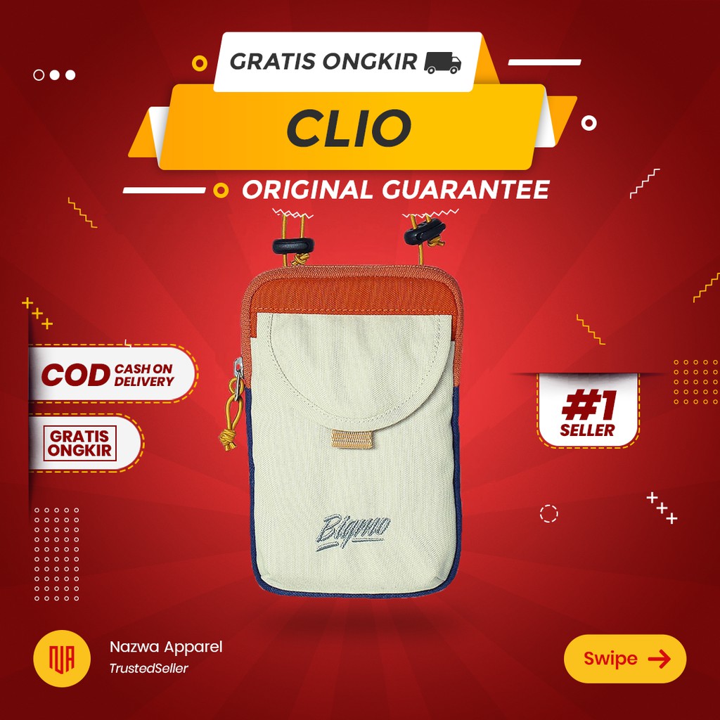 TAS SELEMPANG SLING BAG BIGMO CLIO SUNSET