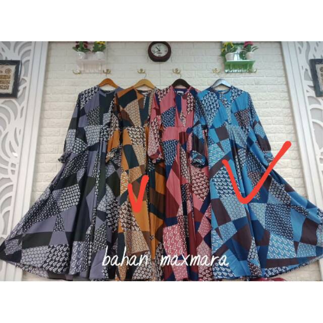 Gamis Annisa Syari motif
