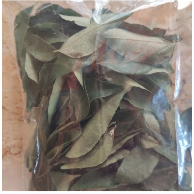 

daun kari kering /salam kejora kering