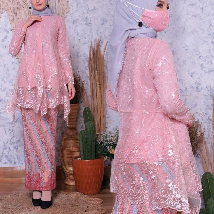 ☪ (KEBAYA MODERN 2021) KEBAYA BROKAT WISUDA ~ KEBAYA TILLE MODERN ~ KEBAYA TILLE PESTA ~ MODEL KEBAY