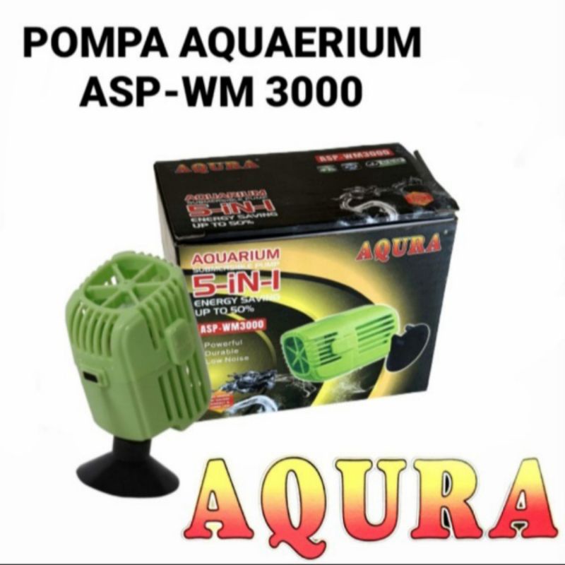Pompa gelombang air aquarium aquascape AQURA ASP WM 3000