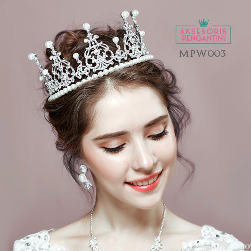 [STOK TERBATAS] CROWN WEDDING MAHKOTA PENGANTIN AKSESORIS WANITA MPW003