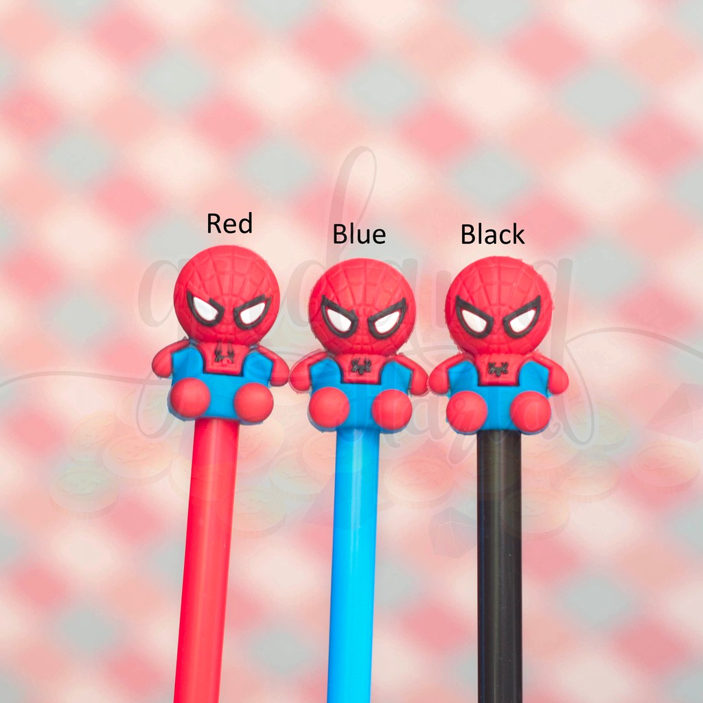 Pulpen Spiderman Pena Gel Lucu Unik GH 307129