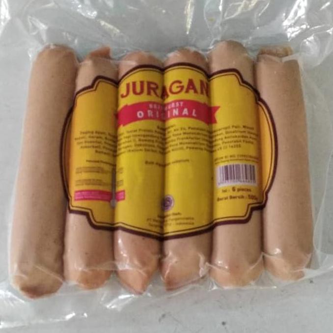 

Juragan Sosis Bakar 14cm 500gr 6pcs - Original (grup Cimory)