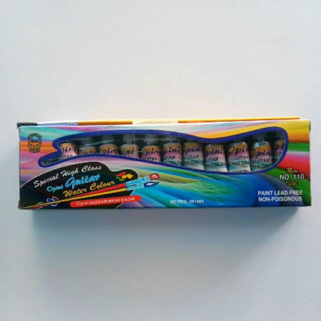 

water colour 12 ink mainan menggambar anak