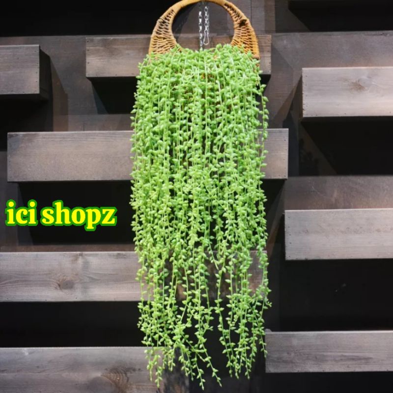 Bunga Gantung Kuaci Plastik / Kuaci Artificial /Bunga Gantung Artificial