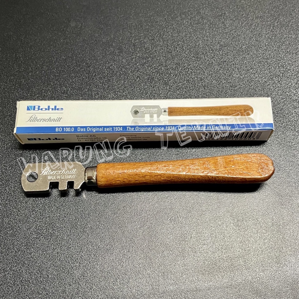 ORIGINAL SILBERSCHNITT GLASS CUTTER MADE IN GERMANY - ALAT POTONG KACA GAGANG KAYU ASLI