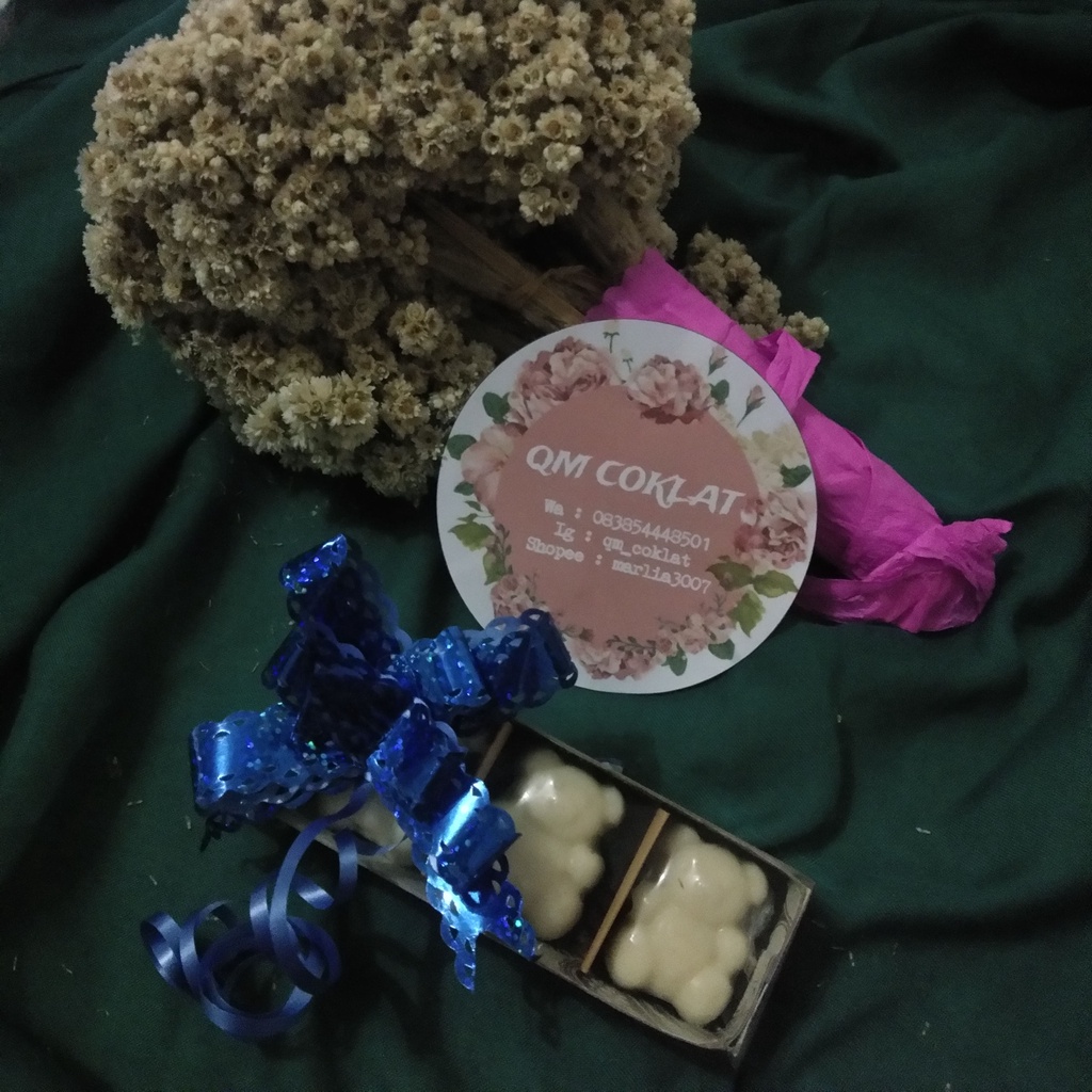 

Coklat Karakter / Coklat Ucapan - Teddy Bear 3