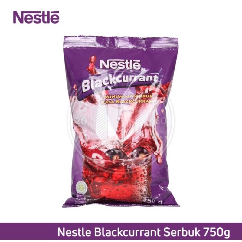 

Nestea Nestle Blackcurrant kemasan 750gr Black Currant bubuk minuman