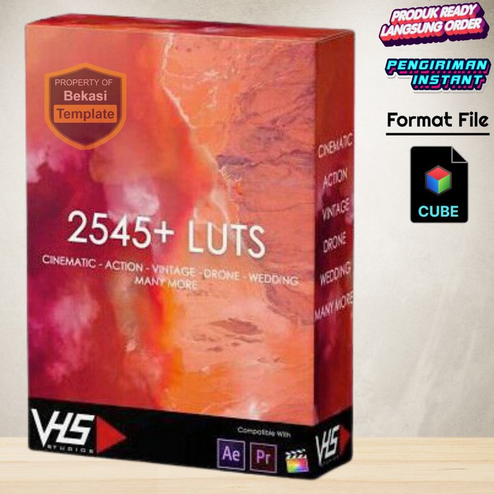 VHS® 2545+ Luts Package – VHS