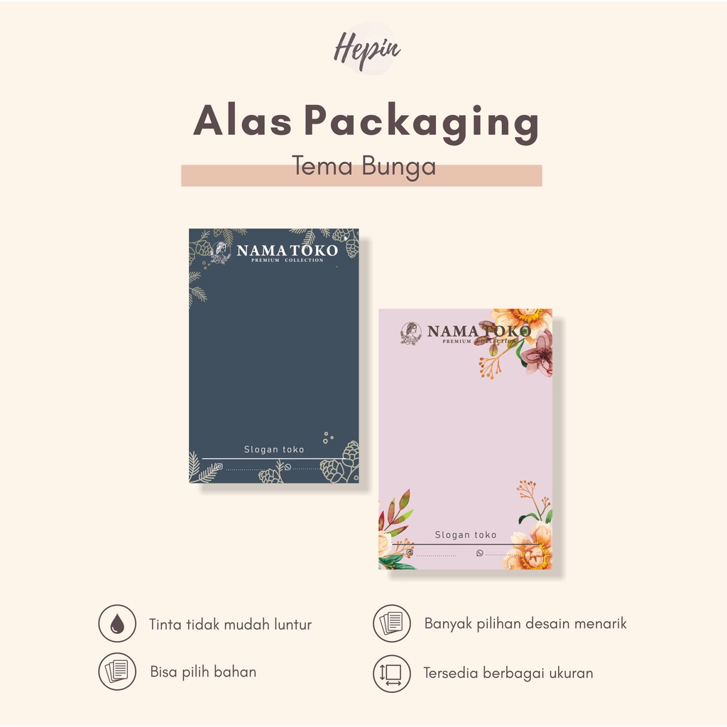 

cetak kertas display/murah/bisa custom/alas packing BUNGA/murah