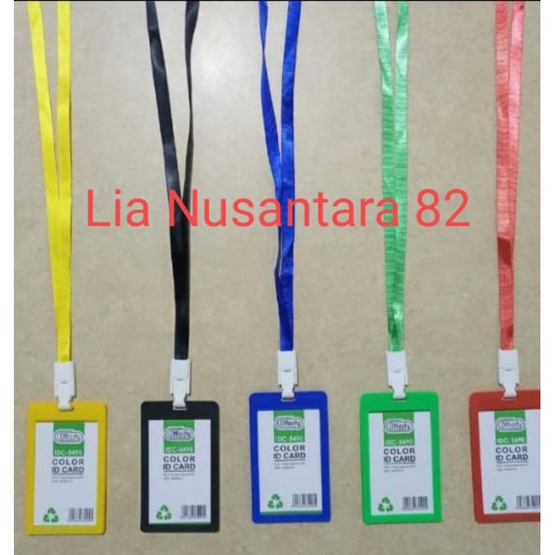 

Tali ID Card + Tali satu set warna