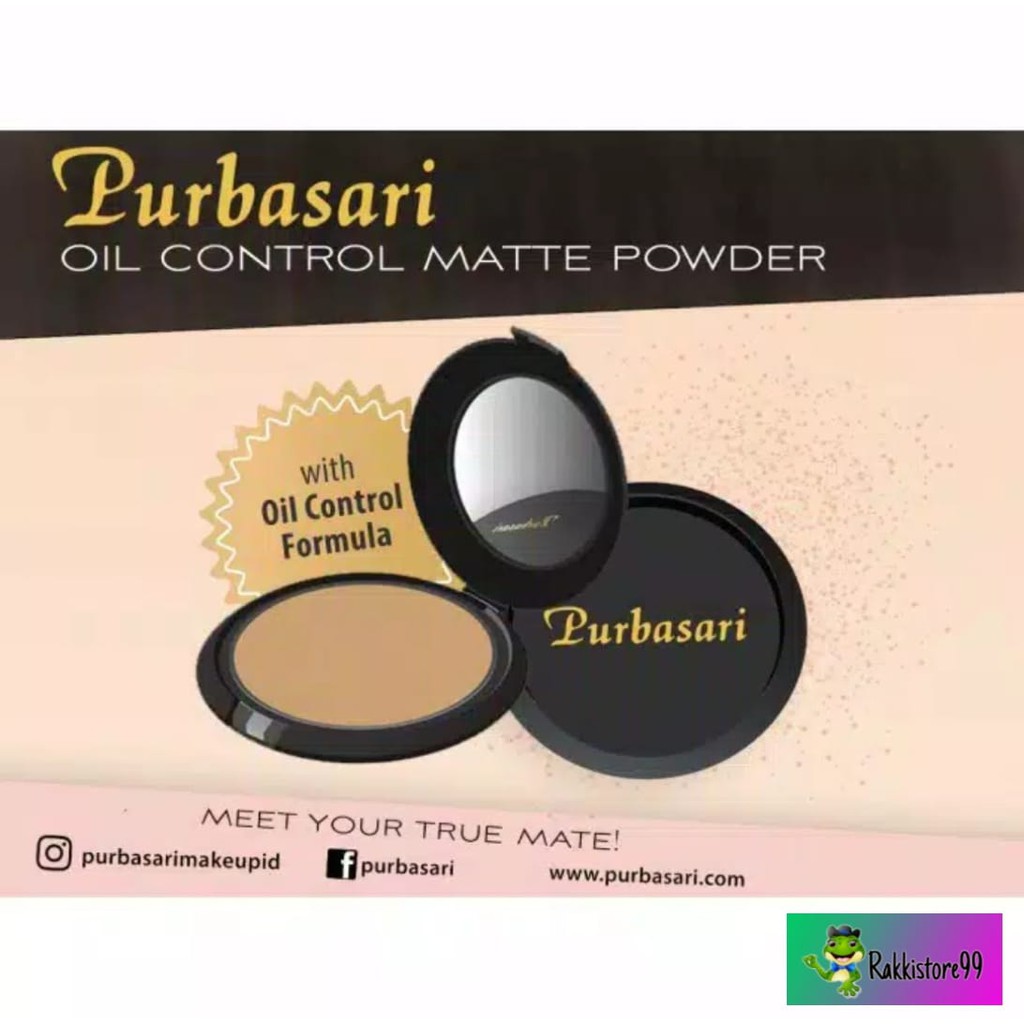 ❣️Rakkistore99❣️Purbasari Oil Control Matte Powder 12gr (100% Original)