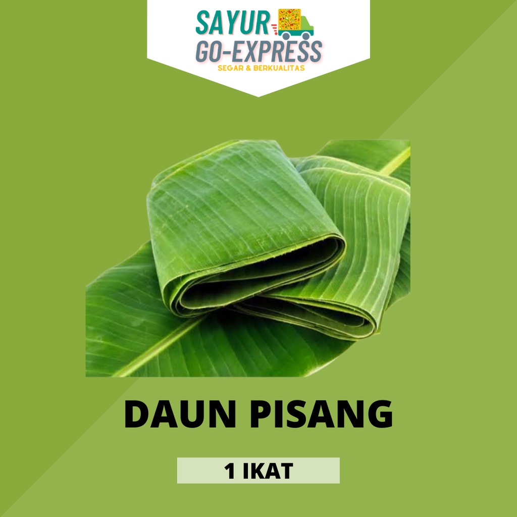 

daun pisang segar