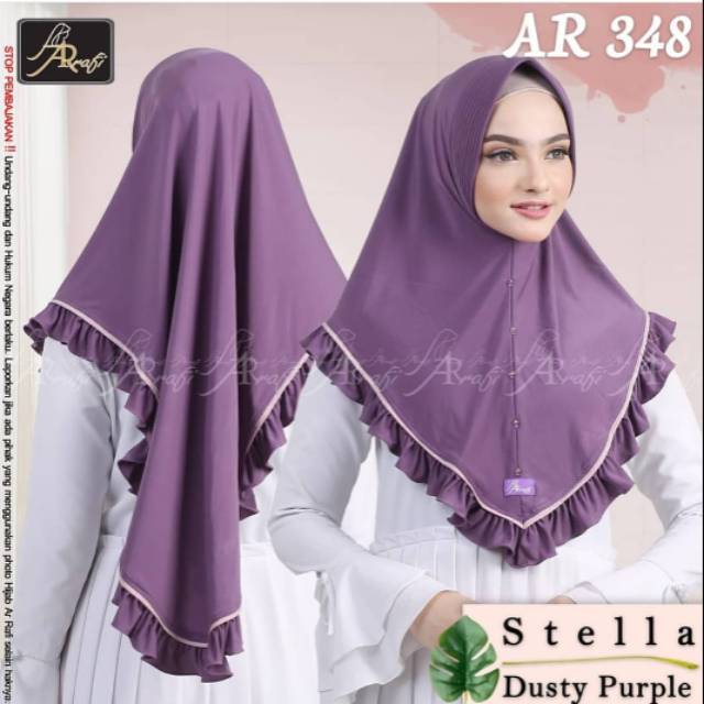 Hijab daily bergo rampel hijab arrafi