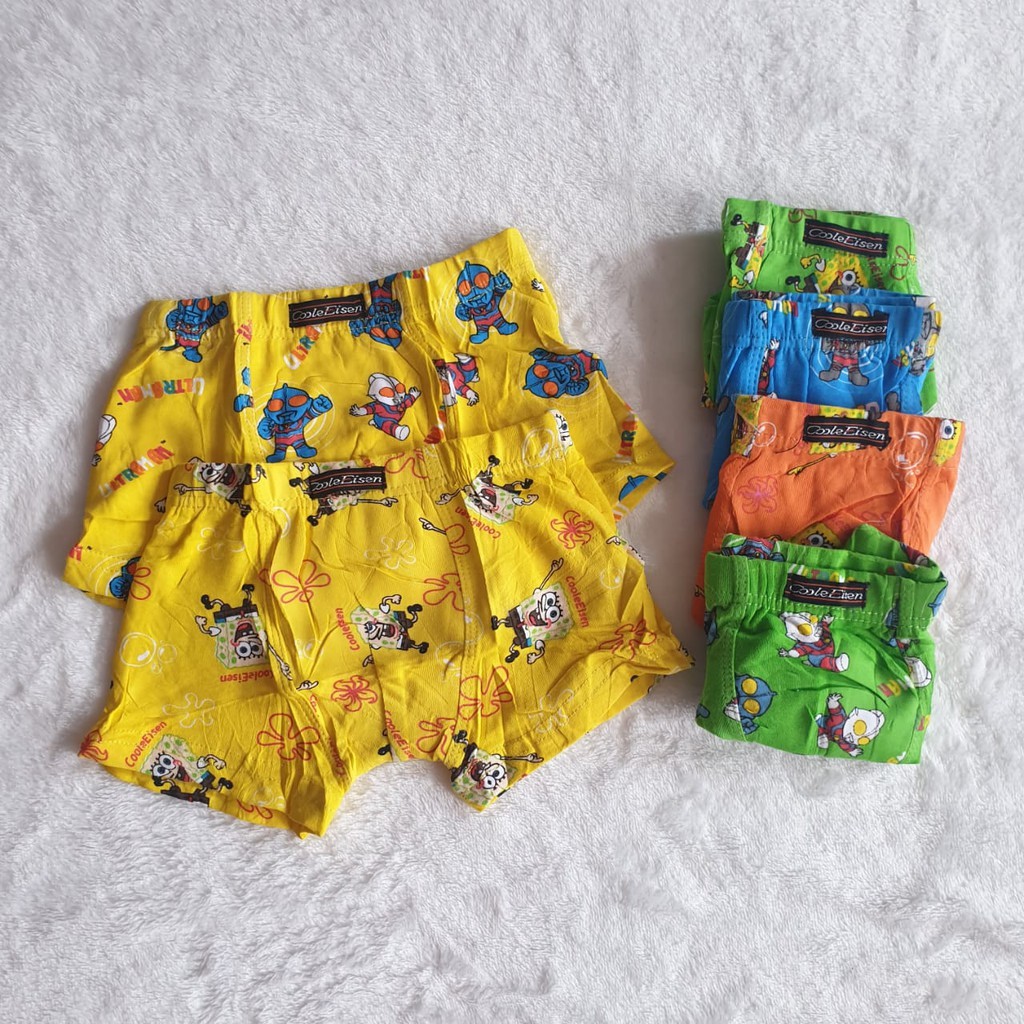 Celana Pendek Bayi BOY KARAKTER Celana Harian ,Celana Bawahan Bayi Laki-Laki ISI 2 PCS RANDOM BEST