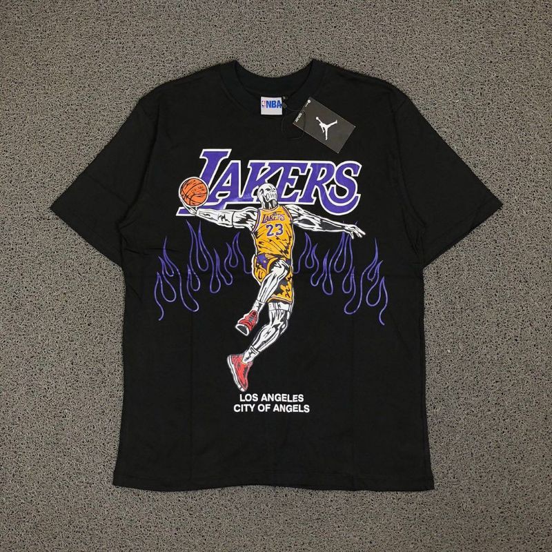 KAOS LAKERS HIGH QUALITY CASUAL HYPE FASHION PRIA