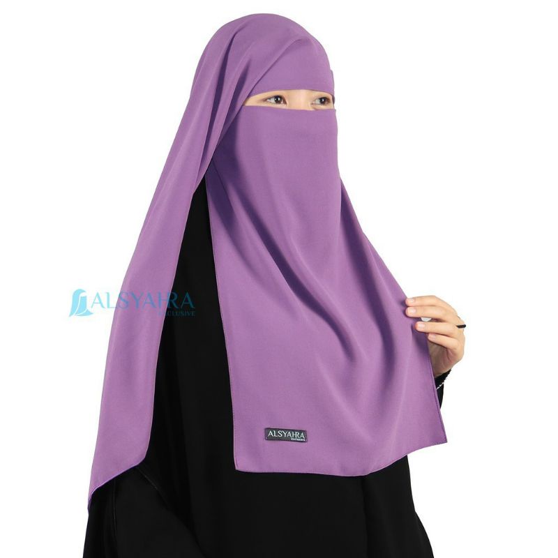 Niqab Yaman Sifon Premium Alsyahra Exclusive