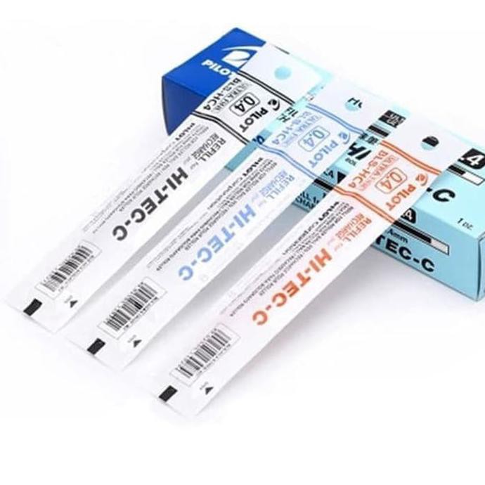 

PILOT REFILL ISI PEN HI-TECH / ISI PULPEN HITECH 0.25/.0.3/ 0.4 - Hitam, 0.3
