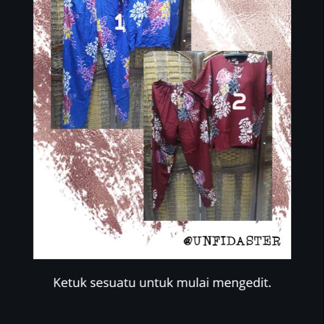 Set cp batik cap