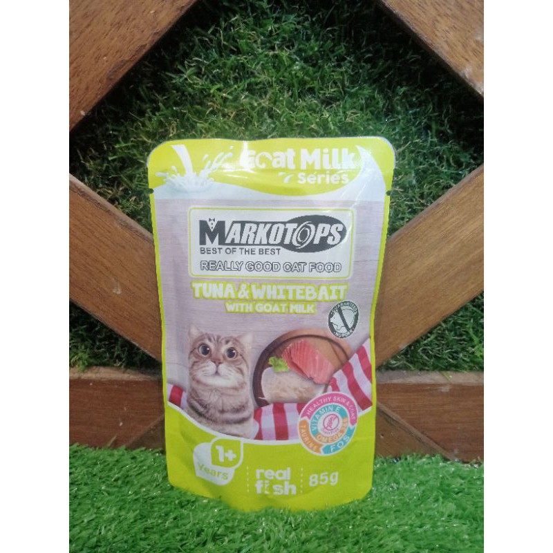 Markotops Wet Cat Food 85gr / Makanan Kucing Markotop Pouch 85gr / Markotops Wet 85gr