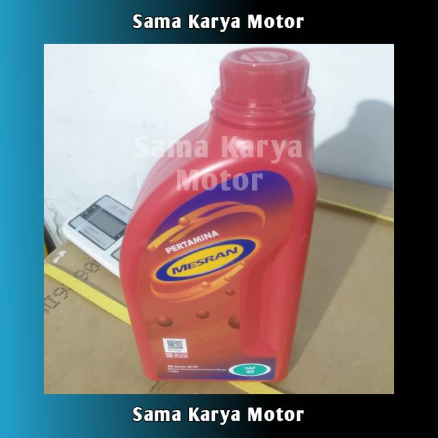 DL46 oli mesran SAE 40  / oli mesran 40 / oli mesran 1 liter / oli mesin mesran / oli mesin