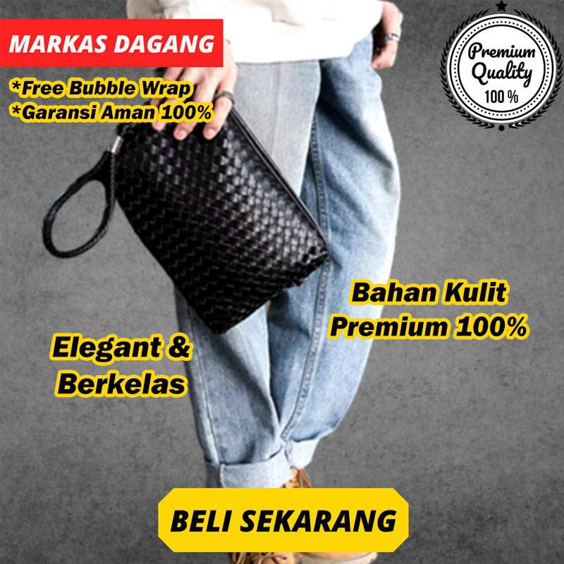 HAND BAG KULIT PRIA TAS TANGAN KULIT COWOK CLUCTH COWO KULIT ORIGINAL BRANDED IMPORT LOWINSKIE