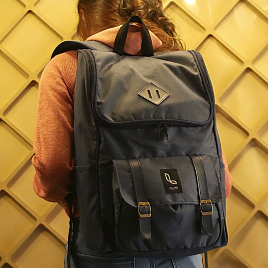 STRUGGLE NAVY |LAZZARDI x FORIND| Tas Ransel Punggung Ori Bag Pria Wanita Backpack Baru Gunung