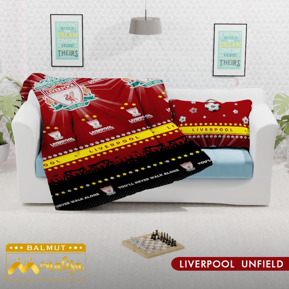 Monalisa Bantal Selimut (BALMUT) Karakter Uk 150 x 220 - Liverpool Anfield