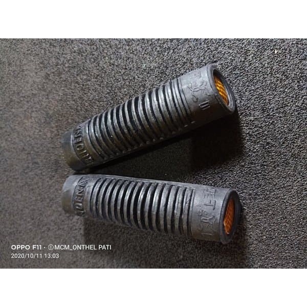 grip sepeda onthel /jengki (onta) / sarung setang onthel Hitam