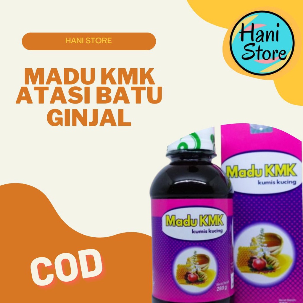 Madu KMK Kumis Kucing Obat Herbal Atasi Batu Ginjal Ambeien Empedu Kandung Kemih Gagal Ginjal Bernan