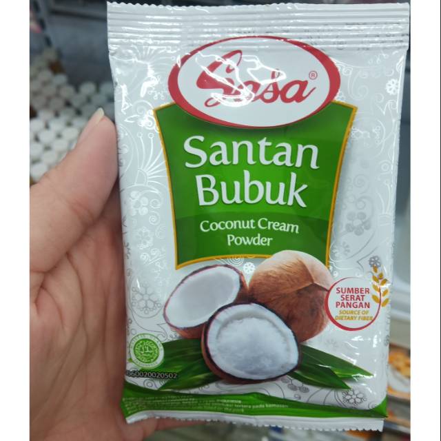 

Sasa Santan Kelapa Bubuk Coconut Cream Powder Siap Pakai 20 gr