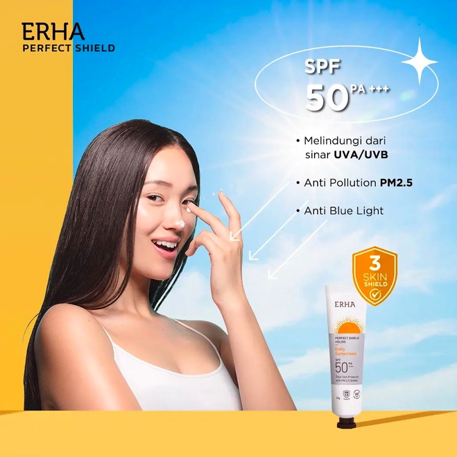 ERHA Perfect Shield SPF30 PA++ 30gr | For Dry to Normal / Normal to Oily Skin