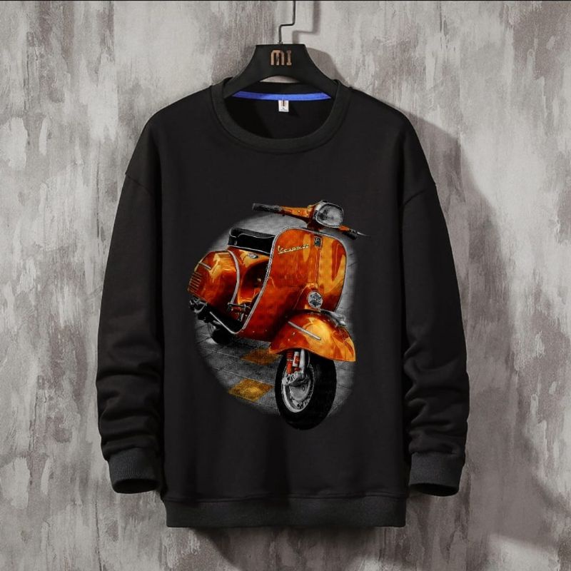 KAOS PRIA ( VESPA ) BAJU DISTRO PRIA LENGAN PANJANG MODEL TERBARU