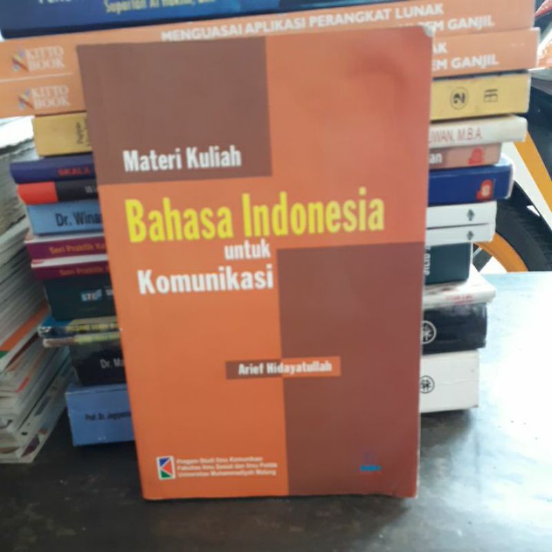 

BUKU ORIGINAL BAHASA INDONESIA UNTUK KOMUNIKASI