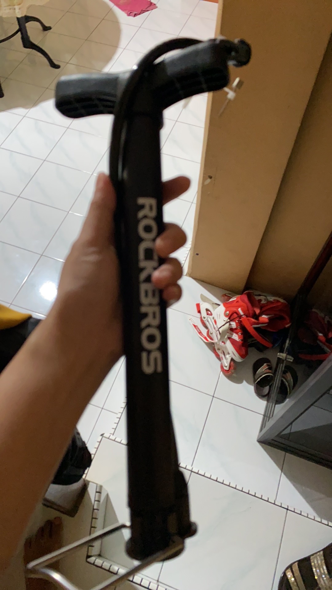 Rockbros 120/130psi Alloy Bicycle Pumps Presta Schrader Av Fv Mini Mtb Road Bike Cycling Air Pump Tire Ball Inflator Pressure Gauge Pump Presta & Schrade Valve