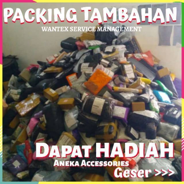 Packing Tambahan Pengaman Barang + Dapat Hadiah Langsung