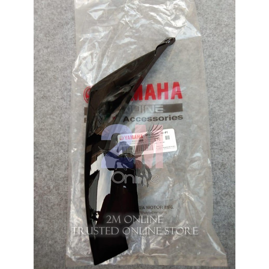 2m FAIRING R15 VVA PANEL KECIL KIRI HITAM ORI YGP BK6-F172H-00-P1